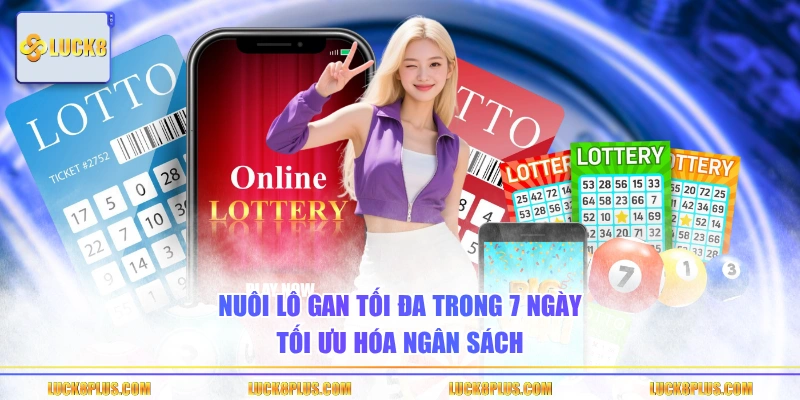 Nuôi lô gan tối đa trong 7 ngày tối ưu hóa ngân sách
